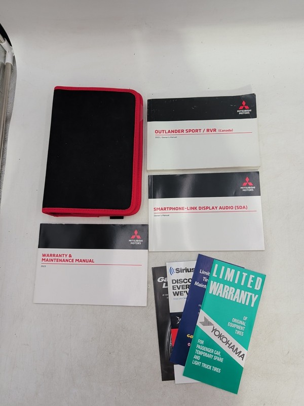 2023 MITSUBISHI OUTLANDER SPORT & RVR OWNERS MANUAL SEL LE SE ES V6 3.0 I4 2.4