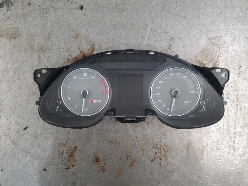 2013 Audi S4 Quattro B8 Gauge Cluster #5394J7