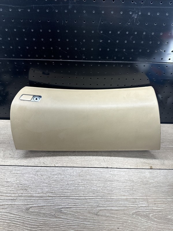 07-13 Mercedes W221 S400 S550 Dashboard Dash Glove Box Compartment Tray Tan