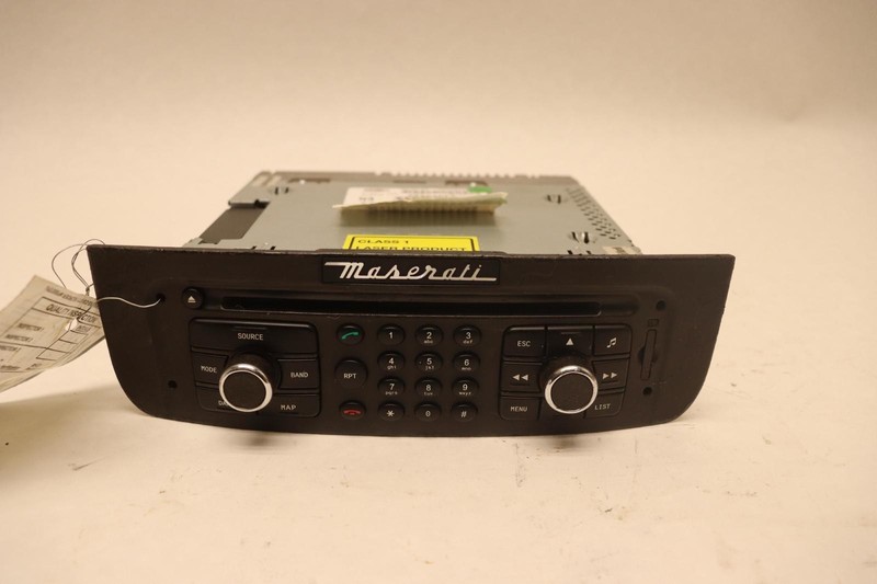 2009 MASERATI GRANTURISMO RADIO HEAD UNIT COMAND RADIO NAVI CONTROL UNIT OEM