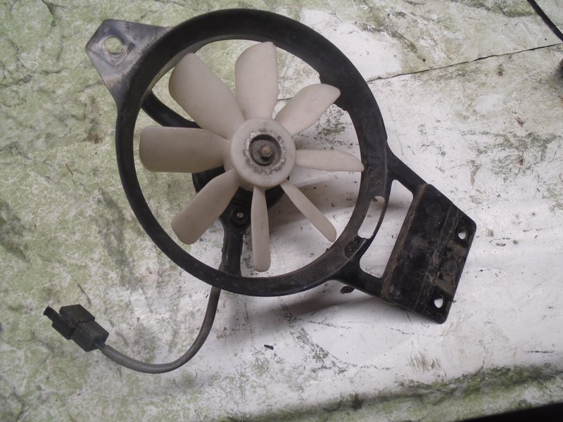2007 Kawasaki EX250 EX 250 F Ninja Radiator Engine Cooling Coolant Fan Motor 06