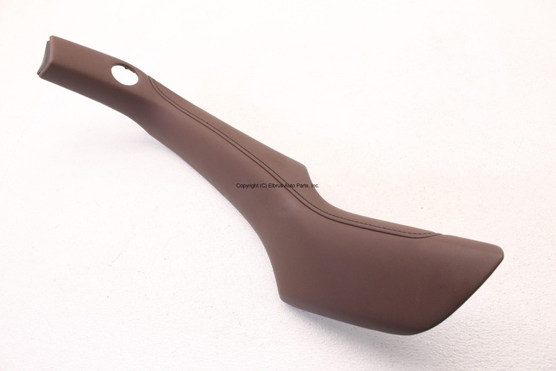 2019 - 2024 ACURA RDX TECH LEFT CENTER CONSOLE TRIM UPPER BROWN LEATHERETTE OEM
