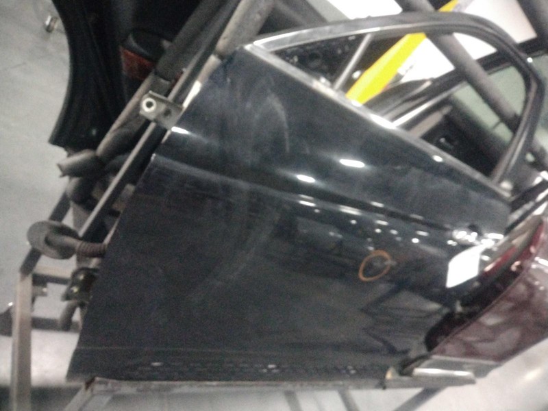2012 Honda Crosstour Front Left Door Black Good Condition No Rust Small Scratch