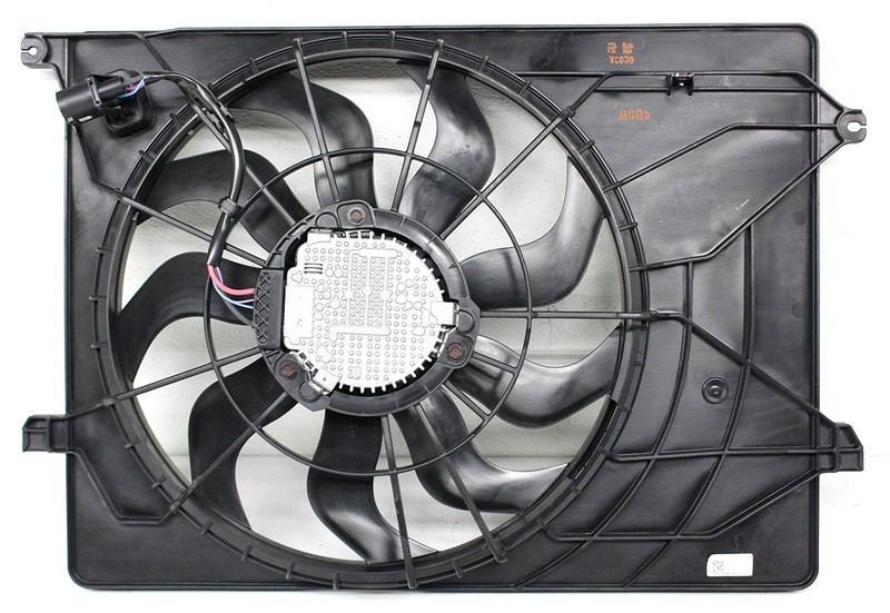 OEM Radiator Cooling Fan For 2020-23 Hyundai Palisade 25380-S8500 Housing Chips