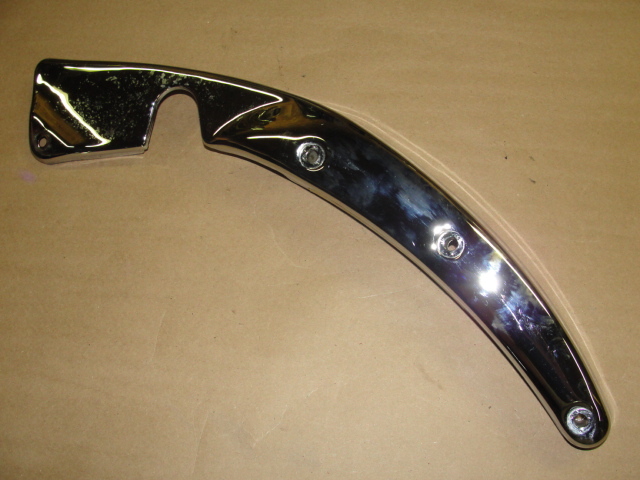 2004 KAWASAKI VULCAN CLASSIC VN 1600 LEFT SIDE SUB FRAME CHROME COVER VN1600A 04