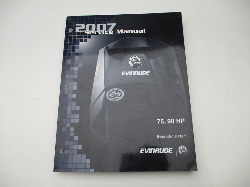5007211 BRP Evinrude Outboard Service Repair Manual E-TEC 75 90 HP 2007
