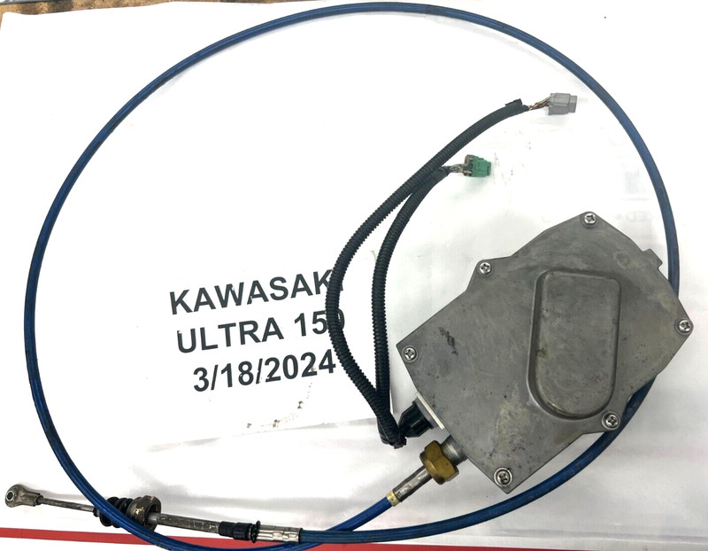 Kawasaki Jet Ski Ultra 150 Trim Control and cable Assy 21175-3712 FRESHWATER!