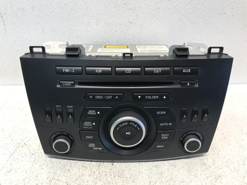 2012-2013 Mazda 3 AM FM CD Player Radio Receiver OEM BBM566AR0