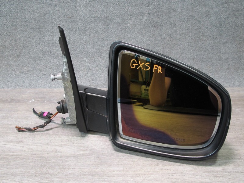 2008-2014 BMW E71 E72 X6 RIGHT EXTERIOR SIDE VIEW MIRROR GLASS DISCOLORATION