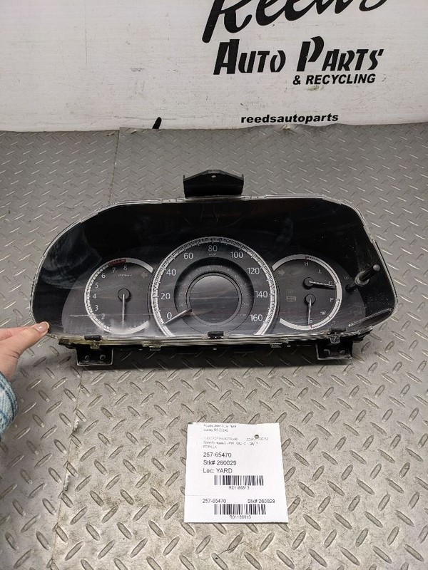 Speedometer Cluster US Market MPH Sedan LX CVT Fits 13-14 ACCORD 1186813