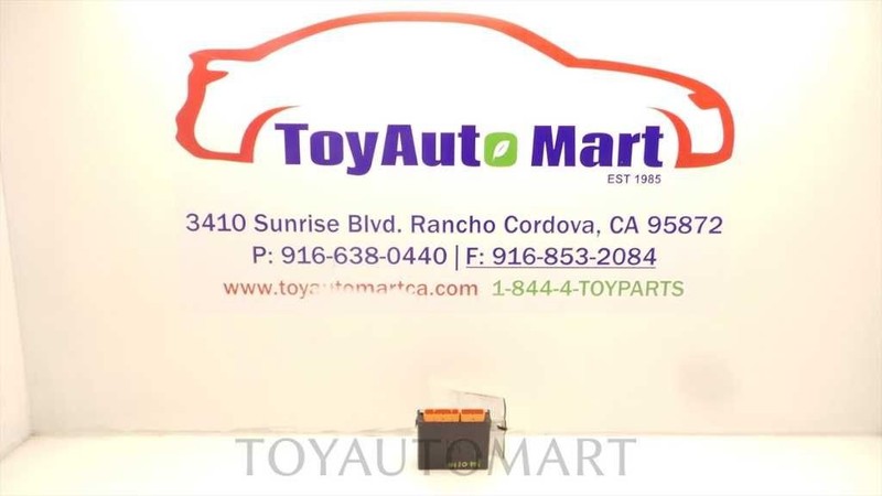 92-93 LEXUS ES300 THEFT-LOCKING SECURITY CONTROL MODULE ECM ASSEMBLY