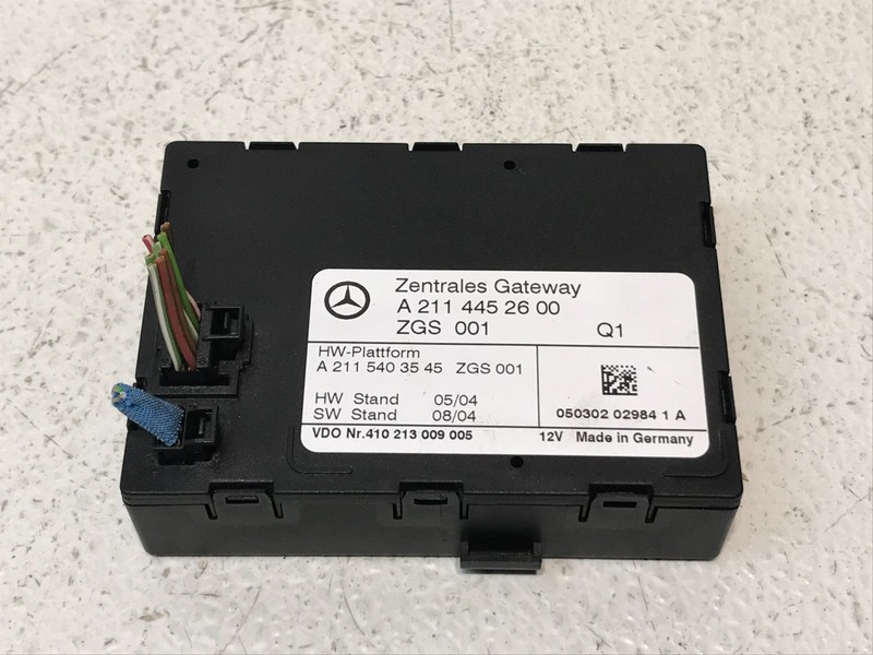03-09 Mercedes W219 CLS500 Central Locking Gateway Module Unit OEM A2114452600