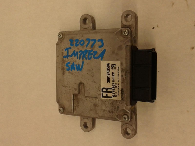 19 SUBARU IMPREZA Transmission control module TCM CVT OEM 1 Year Wnty!