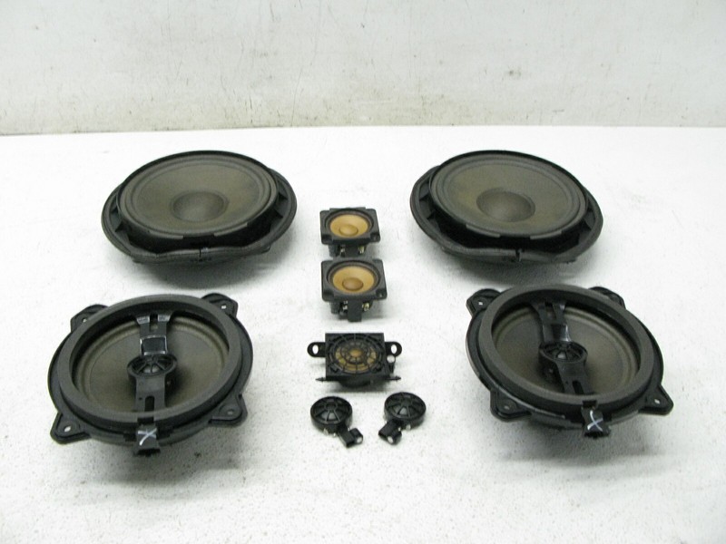 07-09 AUDI B7 A4 S4 CONVERTIBLE FRONT REAR LEFT RIGHT DOOR TWEETER SPEAKER 02222