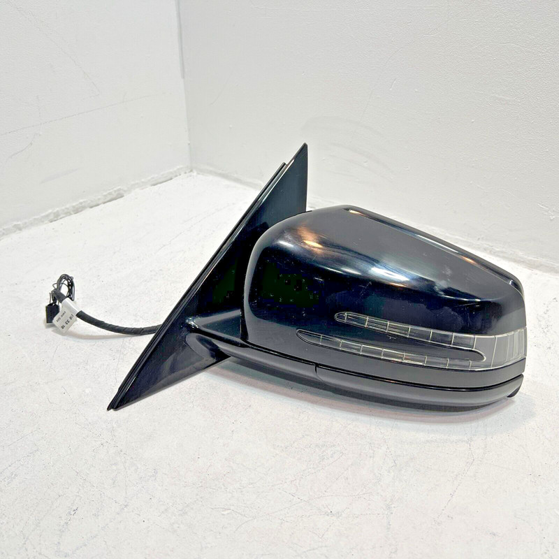 2014-2016 MERCEDES E350 W212 FRONT DRIVER DOOR EXTERIOR REAR VIEW MIRROR OEM 040