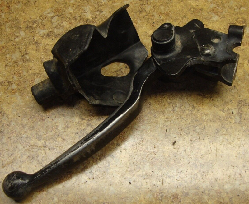 1989 Suzuki ATV LT250 LT 250 Quadsport Quad Sport Left Brake Lever Rear Handle