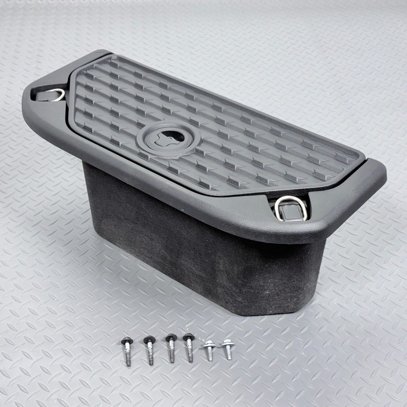 ✅ 2019-26 RAM 1500 5th OEM STORAGE BIN REAR FLOOR BOX UNDER SEAT COMPARTMENT 93K