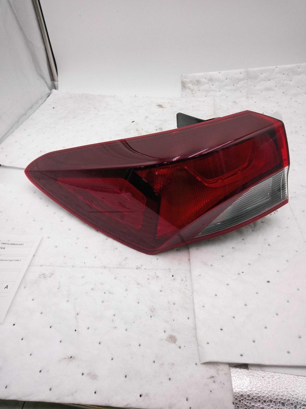 2021 Chevrolet Trailblazer Left Blue Tail Light Assembly, Used, 61k Miles