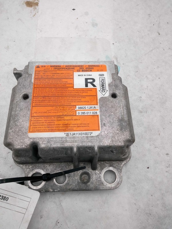Used Air Bag Module fits: 2012 Nissan Quest Air Bag floor behind console side se