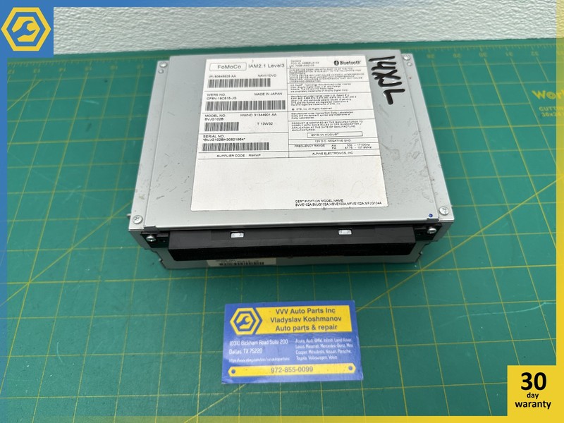 10-19 JAGUAR XJ XJR AM FM RADIO CD PLAYER RECEIVER OEM