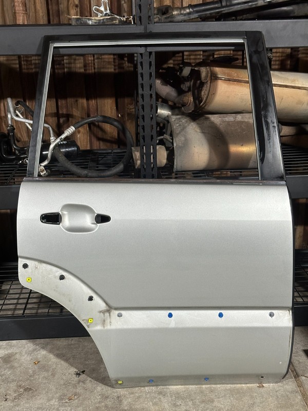Lexus GX470 Rear Door Shell w/ Mouldings Passenger's Silver 2003-2009 OEM