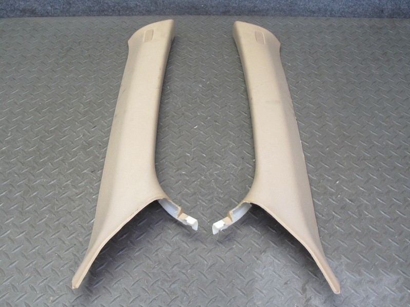 2015-2018 PORSCHE MACAN FRONT INTERIOR A PILLAR TRIM COVER PANEL SET OF 2