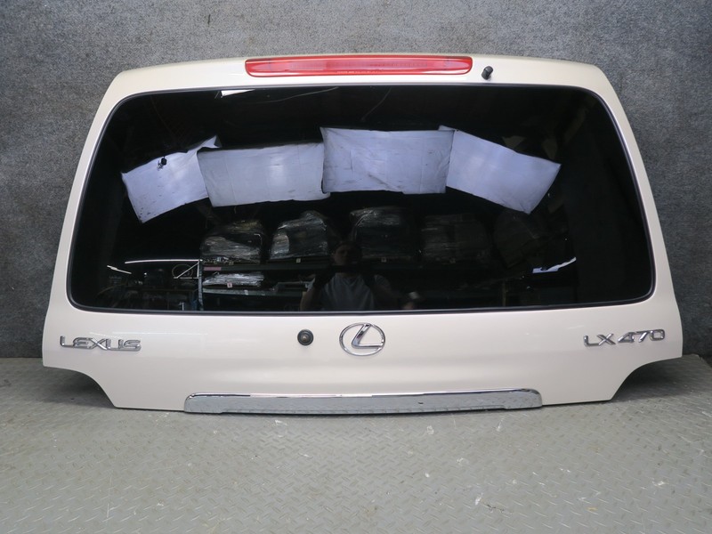 2003-2007 LEXUS UZJ100L LX470 REAR TRUNK LID LIFTGATE TAILGATE W GLASS ASSEMBLY