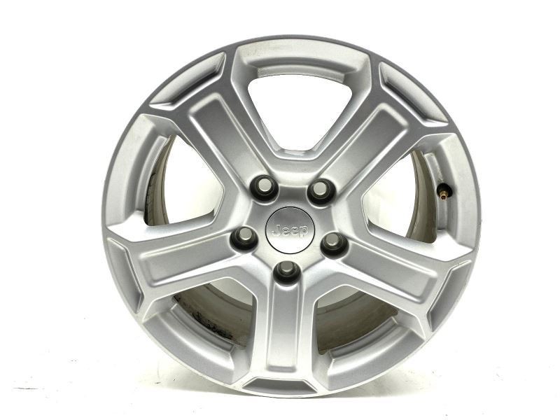 Wheel Rim 17x7.5 Aluminum 5 Spoke Silver Fits 2018-2022 Jeep Wrangler 77941