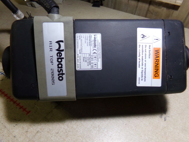Webasto 00 0014 02 1085 50000087A Diesel Bunk Heater air top 2000s