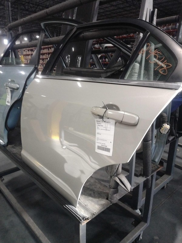 2008 Lincoln MKZ Left Rear Door Green - Good Condition, No Rust, 4DR Sedan