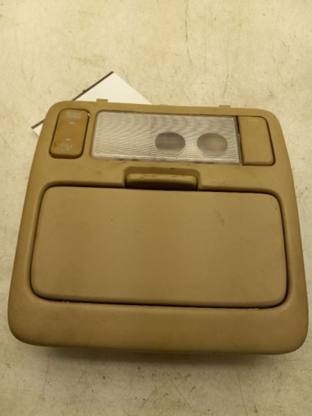 1999 TOYOTA CAMRY LE BEIGE COLOR OVERHEAD ROOF CONSOLE ASSEMBLY