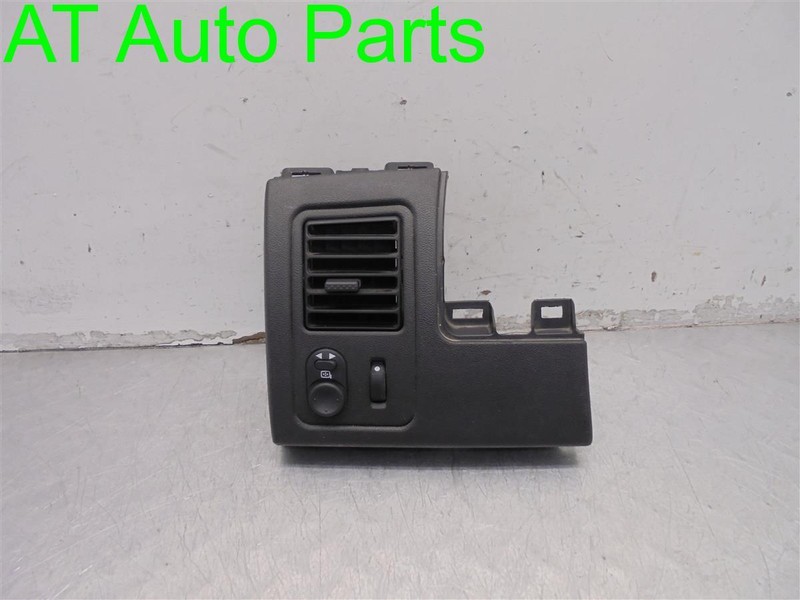 05-09 CHEVROLET EQUINOX MILEAGE 37K MIRROR SWITCH AC VENT BEZEL OEM 22728129