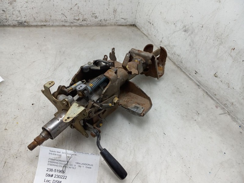 91 92 93 94 95 96 97 98 TOYOTA LAND CRUISER STEERING COLUMN WITH TILT