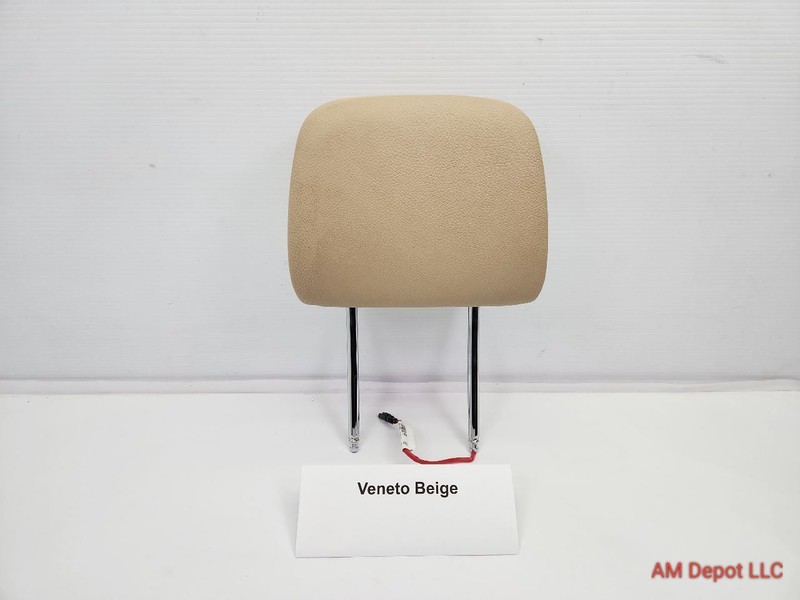 2013 BMW 535i 550i 528i F07 F10 Front Headrest Basic Active Veneto Beige 7236828