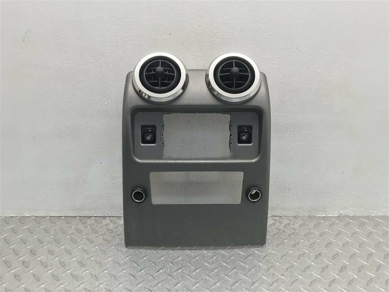 2003-2007 HUMMER H2 CONSOLE REAR PANEL TRIM WITH AIR VENTS OEM 88986337
