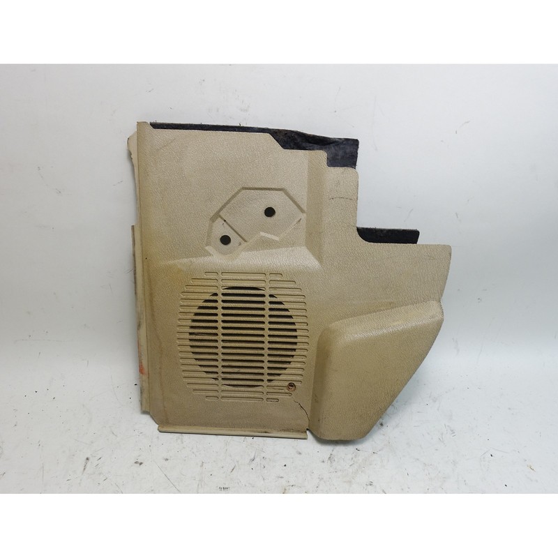Damaged 1987 BMW E30 Convertible Left Front Kick Panel Speaker Cover Beige OEM