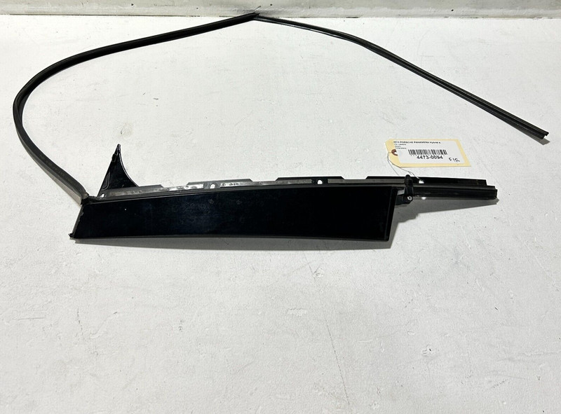 2012-2016 PORSCHE PANAMERA S HYBRID FRONT RIGHT DOOR B-PILLAR TRIM COVER OEM