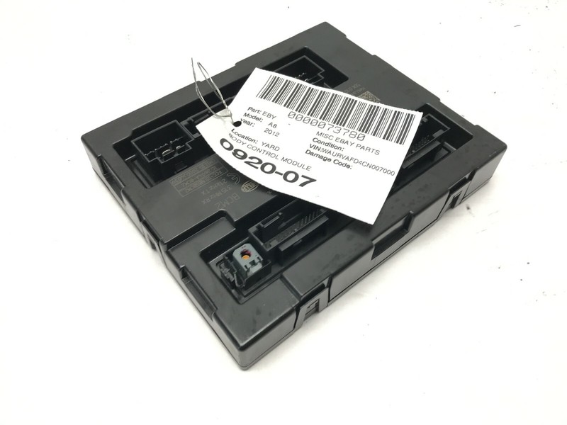 11 12 13 14 AUDI A8 S8 COMFORT CONTROL ACCESS MODULE OEM 4h0907064bd