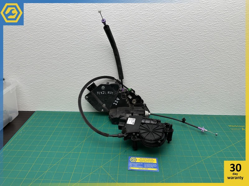 14-19 JAGUAR XJ XJR REAR LEFT DOOR LOCK LATCH ACTUATOR W/ SOFT CLOSE OEM