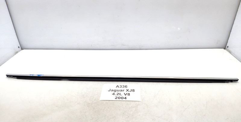 ✅ 04-09 OEM Jaguar XJ8 Rear Right Passenger Side Door Belt Molding Trim Chrome