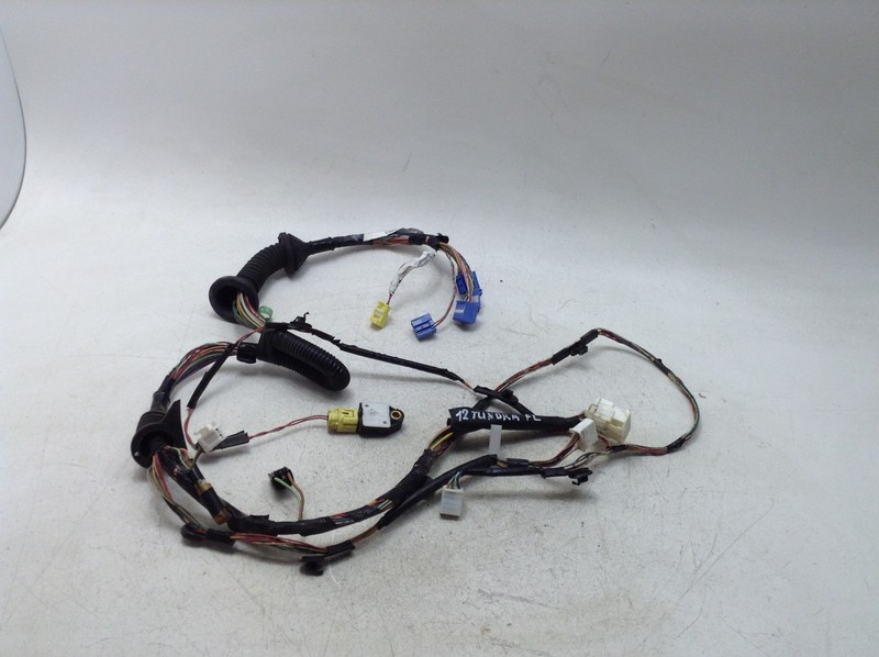10-13 TOYOTA TUNDRA FRONT LEFT DRIVER SIDE DOOR WIRE WIRING HARNESS OEM