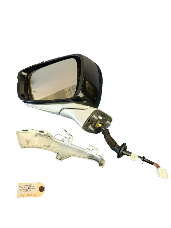 2021 Acura TLX S Left Driver Door Rear View Mirror OEM 76250-TGV-C01