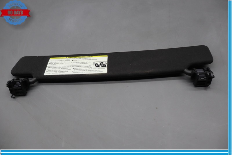 14-24 Jaguar X152 F-Type Right Passenger Sunvisor Sun Visor Shade Black Oem