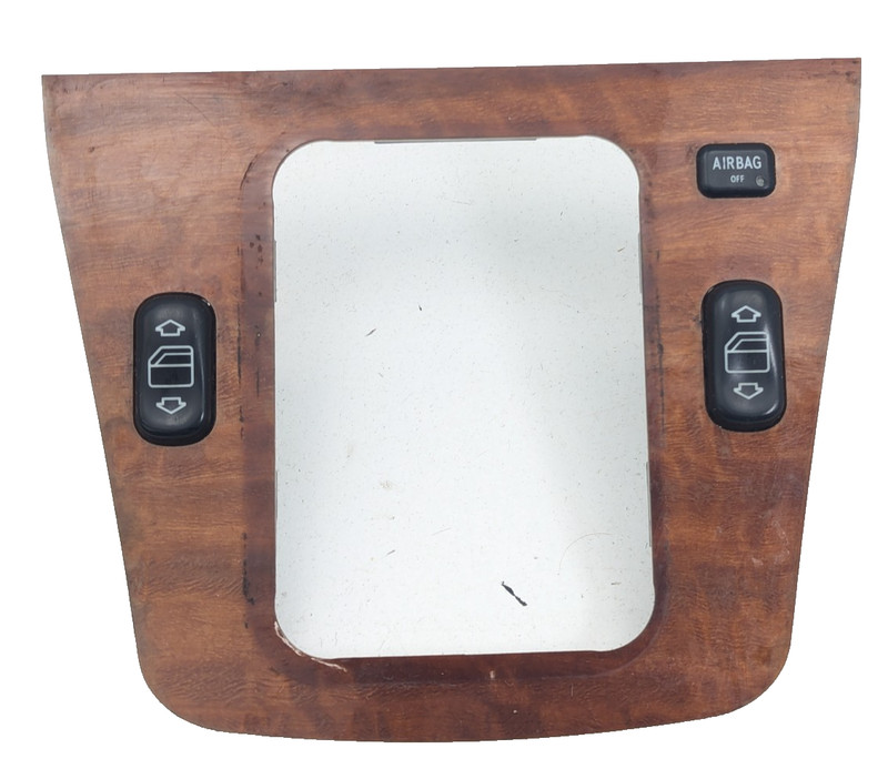 97-04 Mercedes R170 SLK32 AMG Floor Shifter Gear Shift Selector Trim Wood OEM