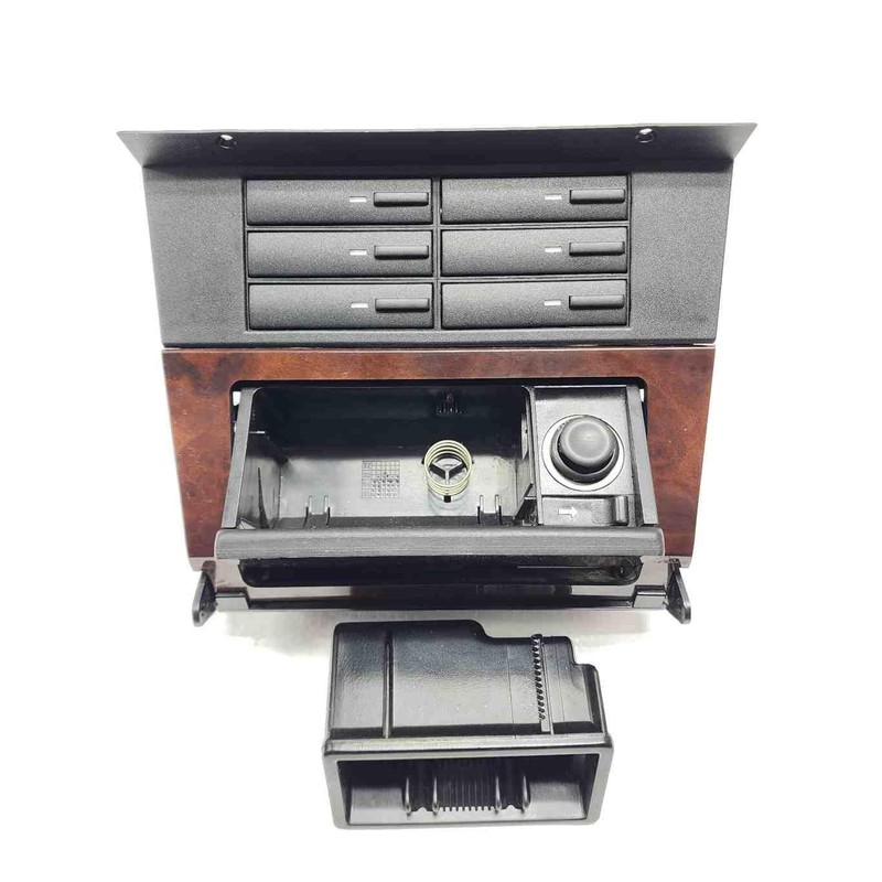 1998 Mercedes C230 DASH CENTER CONSOLE CASSETTE HOLDER ASHTRAY LIGHTER OEM 1469