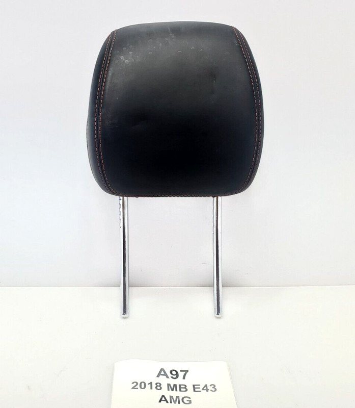 ✅ 17-20 OEM Mercedes W213 E300 E43 E63 Front Left Driver Leather Headrest NOTE*