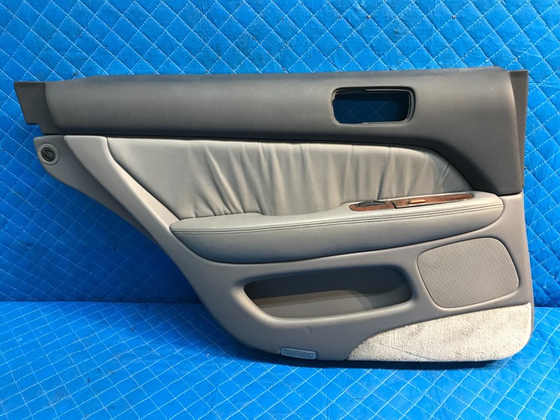 95-97 Lexus UCF20 LS400 Rear Left Driver LH Interior Door Panel Gray OEM
