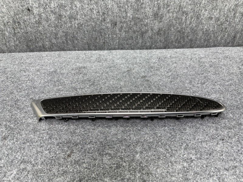 GENESIS GV70 2022-2026 OEM REAR LEFT DRIVER CARBON FIBER DOOR TRIM MOLDING