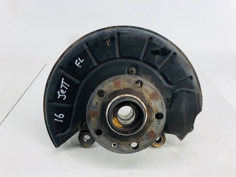 11-16 VOLKSWAGEN JETTA FWD FRONT LEFT DRIVER SIDE SPINDLE KNUCKLE WHEEL HUB OEM
