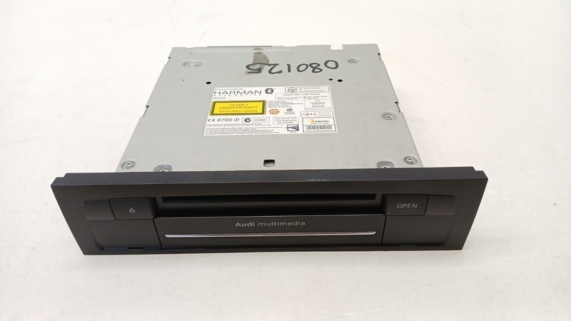 13-15 AUDI 4L Q7 RADIO STEREO RECEIVER MMI SIM SD MEDIA CD PLAYER OEM 080125